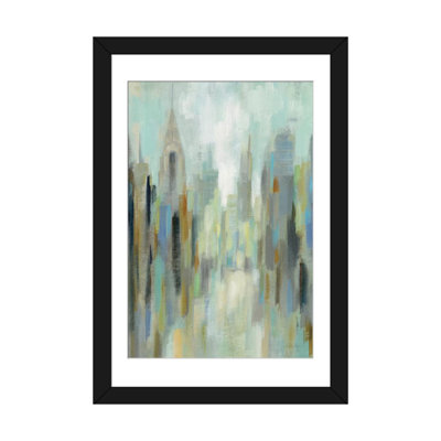 " New York Morning I " Graphic Art Print