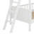 Twin Size Wooden Bunk Bed With 3 Storage Shelves-327025173