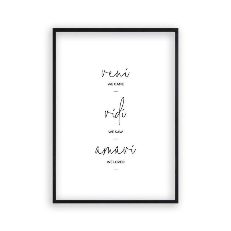 Print, 31 cm H x 22 cm W x 2.5 cm D, Matt Black Frame