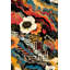 Papier peint abstrait floral
