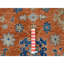 9'10"x14' Rust Orange Mahal Design Wool Hand Knotted Oriental Rug A34E95A7147A4FB494845939E03FED41