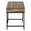 Bureau d'ordinateur, bureau personnel, ordinateur portable, tiroirs de rangement, L 48 po, stratifié de travail, métal, contemporain, moderne-1507371790