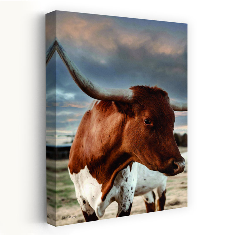 Profil, pose, abstrait, vache, contemporain, paysage, portrait, H 24 po x l 16 po