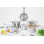6 - Piece Stainless Steel Cookware Set