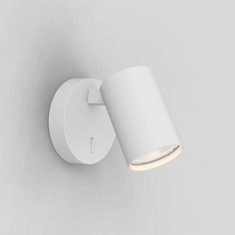 Ascoli 1 - Light Spotlight, Textured White
