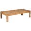 Linear Outdoor Teak Coffee Table-1511321824