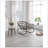 Oversized Wicker Egg Rocking Chair With Thick Cushion, Durable And Comfortable For Indoor And Outdoor Use-1998240738