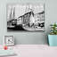 «Copenhagen Affiche Black and White» par Linda Woods, estampe numérique sur toile-954605745