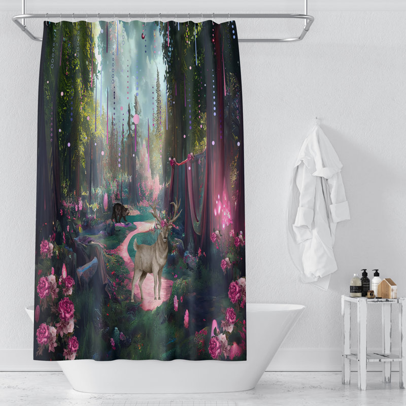 Shower Curtain, 72" H x 70" W