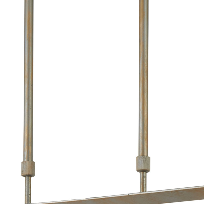 Luminaire suspendu linéaire à 5 lumières pour îlot de cuisine Alondra