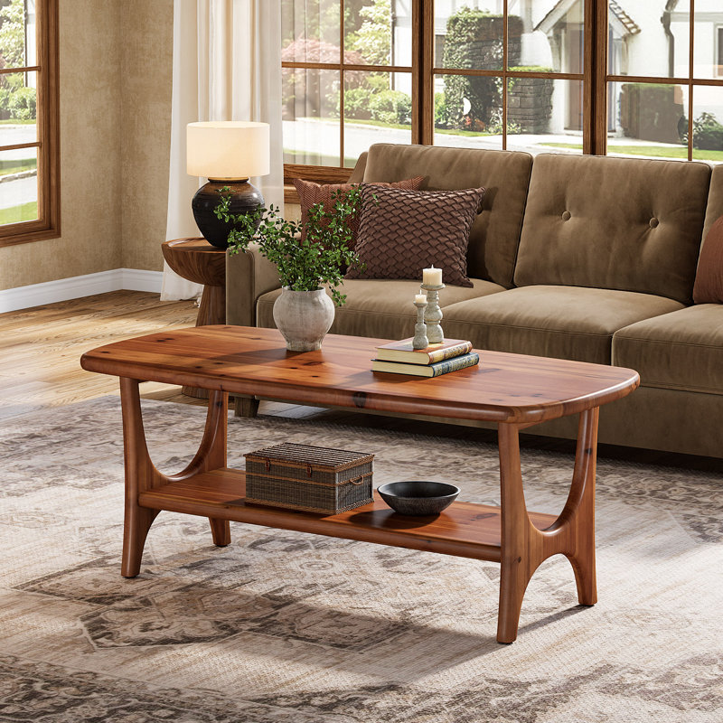 Cross Legs Coffee Table