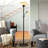 Carie Kerrington Floor Lamp with Reading Light
