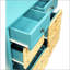 Console Flavius en bleu sarcelle