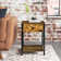 Josie End Table, Accent Side Table with Storage Shelf and Drawer