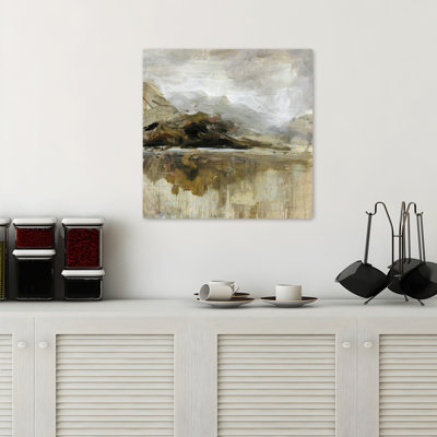 Golden Hills Contemporary Abstract Art