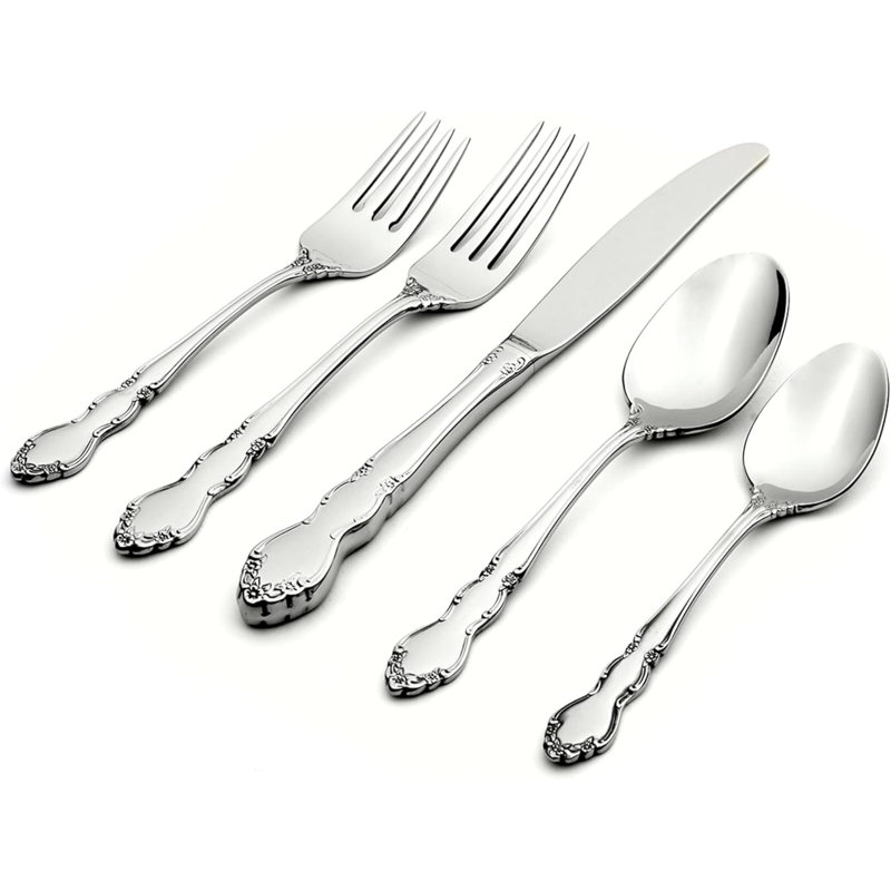 Dover 45 Piece Fine Flatware Set
