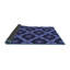 Tapis géométrique bleu royal / bleu foncé-78785900