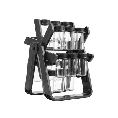 Ferrell Freestanding Spice Jar & Rack Set