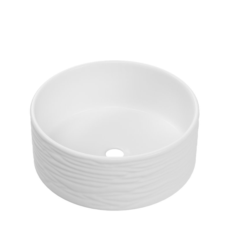 Lavabo de salle de bain blanc Ellai 15,7