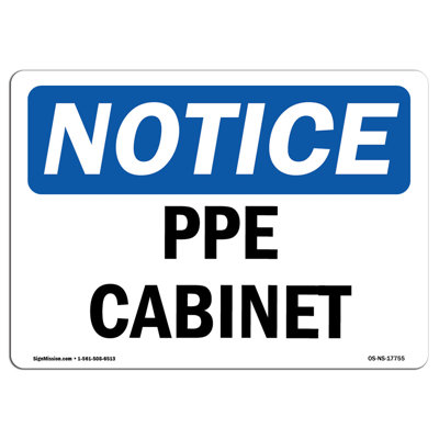 Plaque en aluminium PPE 12 x 18