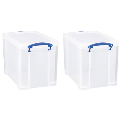 Ensemble de bacs de rangement en plastique