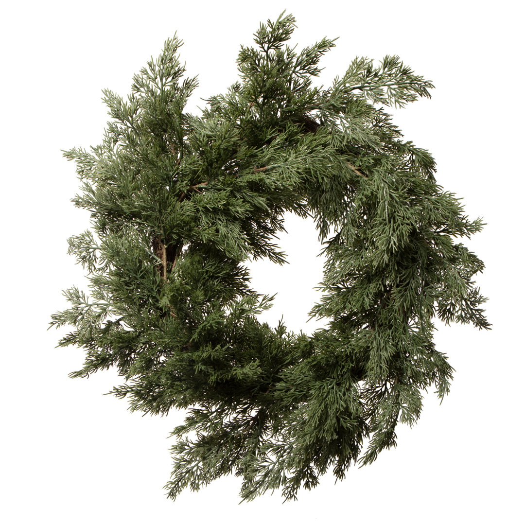 Faux Cypress 24'' Wreath Vickerman