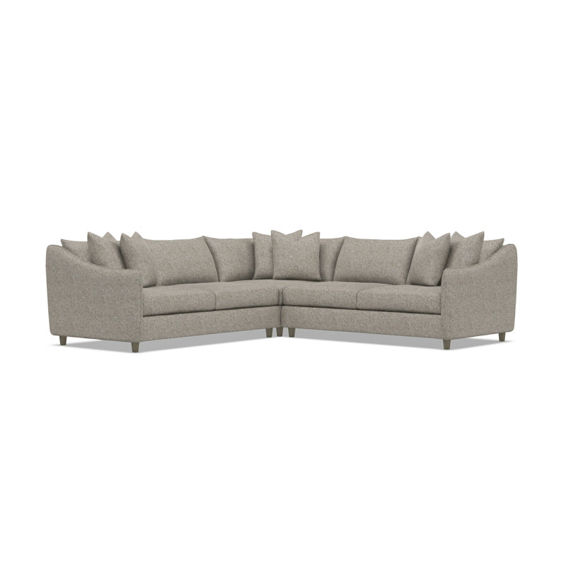 Joli 3 Pc Fabric Sectional, 1697-012