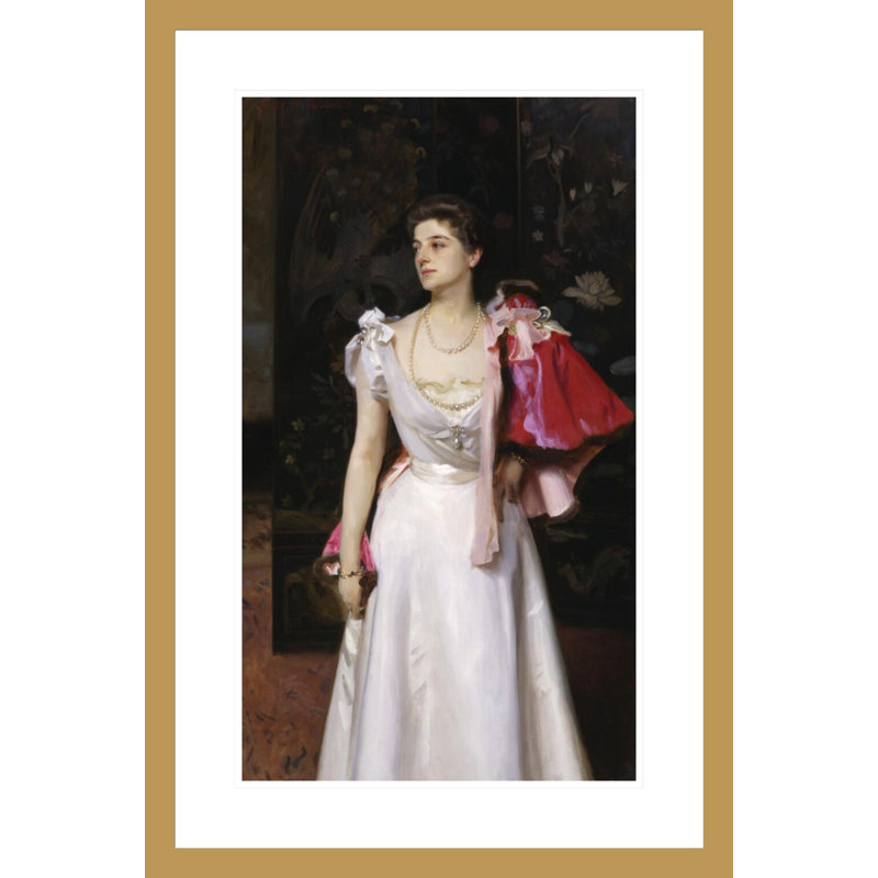 «Princess Demidoff» par John Singer Sargent, impression giclée encadrée, H 29,5 po x l 19,75 po