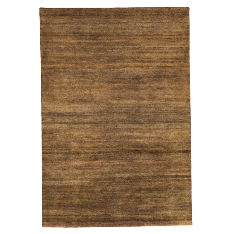 Tapis brun / brun Pak Finest Gabbeh 6 pi 1 po x 8 pi 11 po