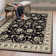 Weiser 1426 Traditional Oriental Black Area Rug