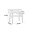 Commode de chambre à coucher rétro