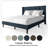 Glam Wingback Platform Bed-15261873-15261877