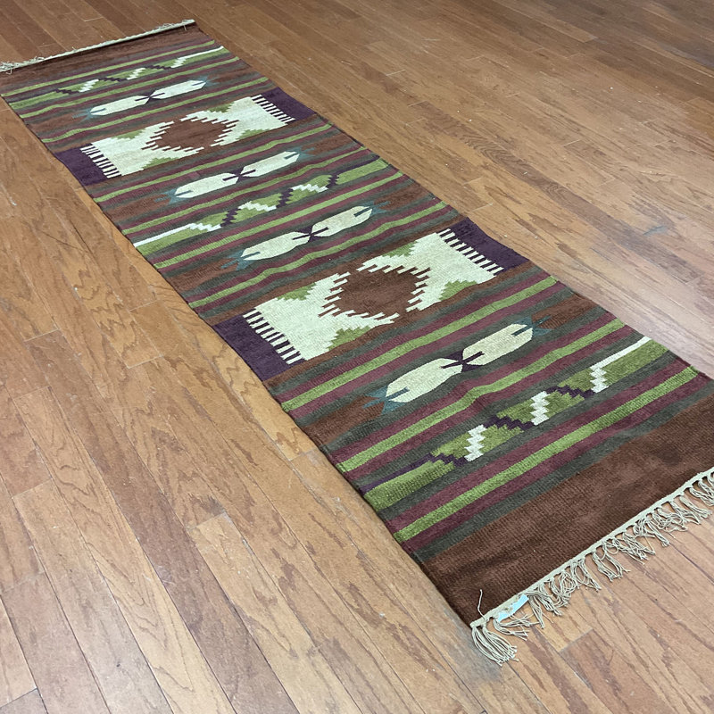 Barkhamsted Wool Striped Indoor Rug, Runner 2'6" x 8'