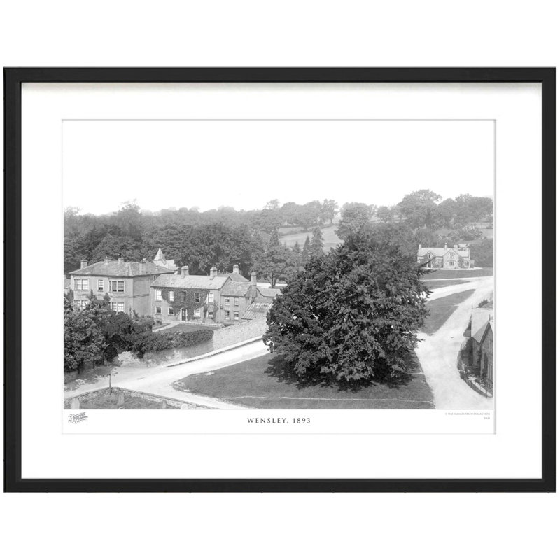 Wensley, 1893 by Francis Frith - Single Picture Frame Print, 60cm H x 80cm W x 2.3cm D
