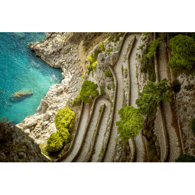 Capri Island, Italy - Wrapped Canvas Print