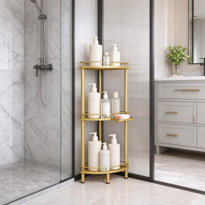 Freestanding Stainless Steel Shower Caddy