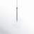 Deva 1-Light Dimmable Teardrop Pendant