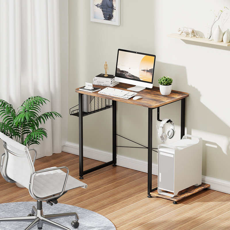 Bureau d'ordinateur Zw Host 80Cm (avec tube de connexion au milieu)