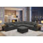 Canapé modulaire surdimensionné rembourré, canapé modulaire Cloud avec repose-pieds et console-2002204993