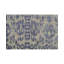 Hand Woven Wool Ikat Area Rug