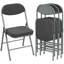 Office Folding Chairs Set of 4
