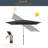 Sevena 108.2 " W Rectangular Tilt Market Umbrella with Crank Lift-1617344523