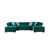 Velours vert