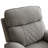 Burhamedin 38.8" Wide Classic and Soft Chenille Power Standard Recliner with Cup Holder and USB Port-487565940
