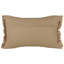 LEDUM Striped Beige Rectangular Lumbar Cushion