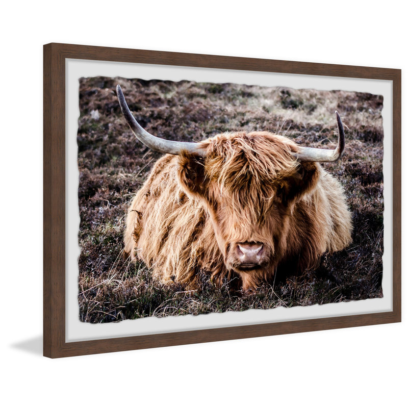 Rainstorm Is Coming - Single Picture Frame Print, 20cm H x 30cm W x 3.81cm D