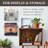 Wall Mounted Metal Wire Magazine Rack-1855261136