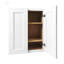 Armoire murale 24 po Shaker à double porte avec 2 tablettes réglables