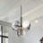 Risto -Pendant - Black - 5-Light