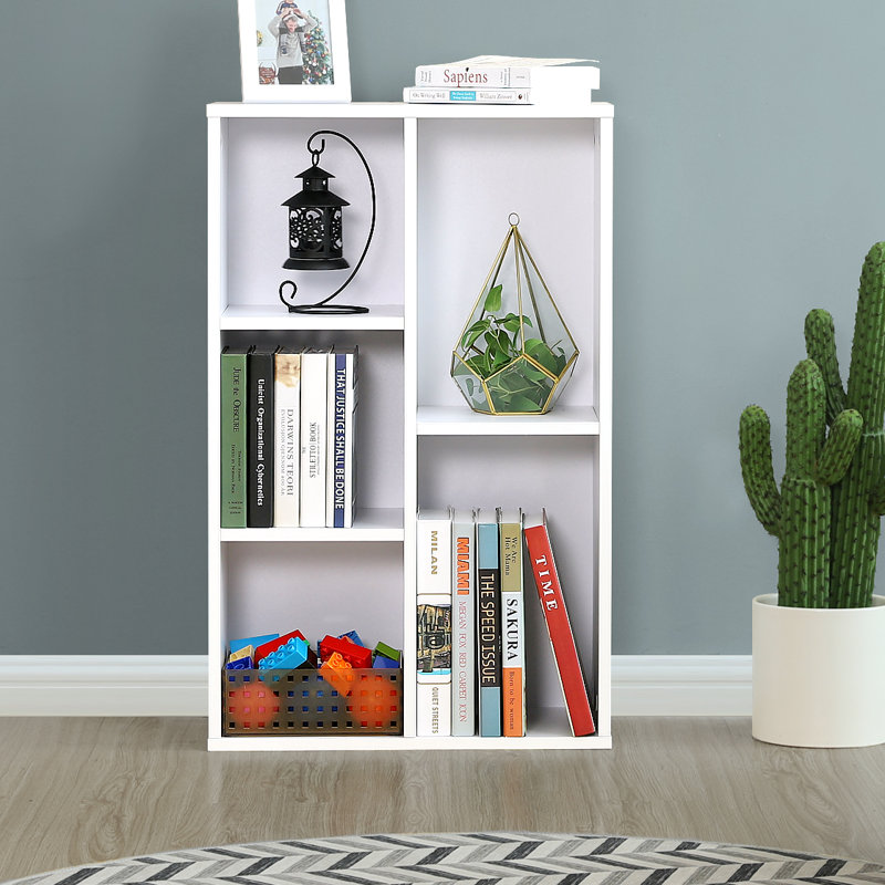 Arkwright 80cm H x 50cm W Standard Bookcase, White